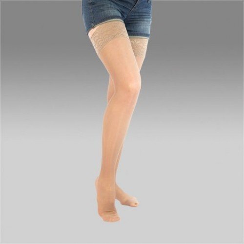 Чулки антиварикозные II класс компрессии (23-32 мм рт.ст.) (телесные)