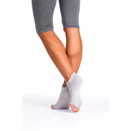 Носки противоскользящие для занятий йогой с открытыми пальцами Bradex Носки противоскользящие для занятий йогой с открытыми пальцами Bradex
