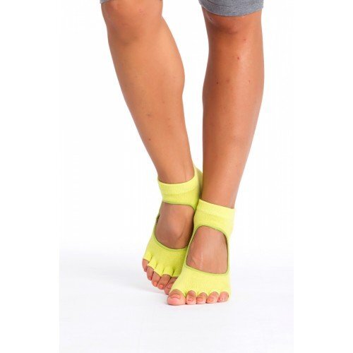 Носки противоскользящие для занятий йогой с открытыми пальцами и подъемом Bradex Носки противоскользящие для занятий йогой с открытыми пальцами и подъемом Bradex