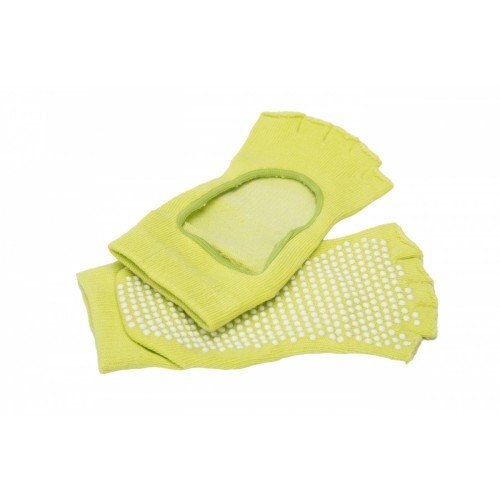 Носки противоскользящие для занятий йогой с открытыми пальцами и подъемом Bradex Носки противоскользящие для занятий йогой с открытыми пальцами и подъемом Bradex