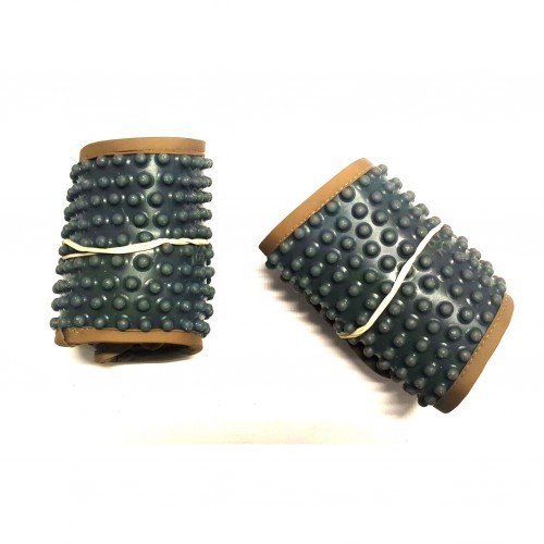 Массажные тапочки Парча Коричневая-Жар-Птица