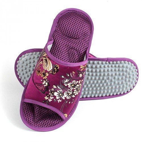Массажные тапочки Фиолетовый Гобелен Массажные тапочки Фиолетовый Гобелен