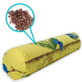 Валик Классический из гречихи, 10х50 см из гречневой лузги Валик Классический из гречихи, 10х50 см из гречневой лузги