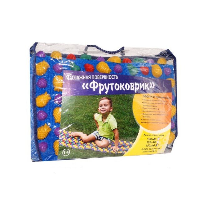 Дорожка массажная, ортопедическая ОРТО-ПАЗЛ "Фрутоковрик" Дорожка массажная, ортопедическая ОРТО-ПАЗЛ "Фрутоковрик"