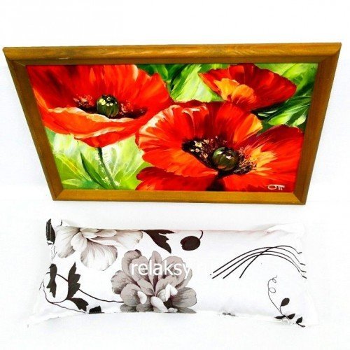 Валик Универсальный из гречихи, 20х50 см из гречневой лузги