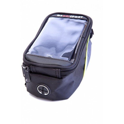 Сумка велосипедная объемом 1,2 л. с зеленым элементом Bradex Сумка велосипедная объемом 1,2 л. с зеленым элементом Bradex