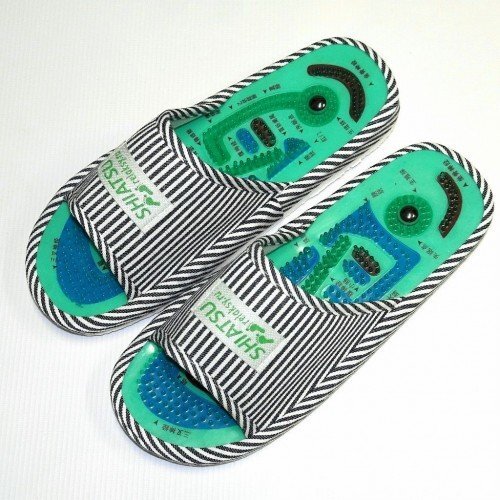 Массажные тапочки Шиацу синие