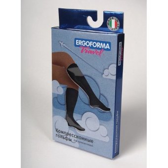 Гольфы Ergoforma Travel компрессионные медицинские для путешествий, унисекс