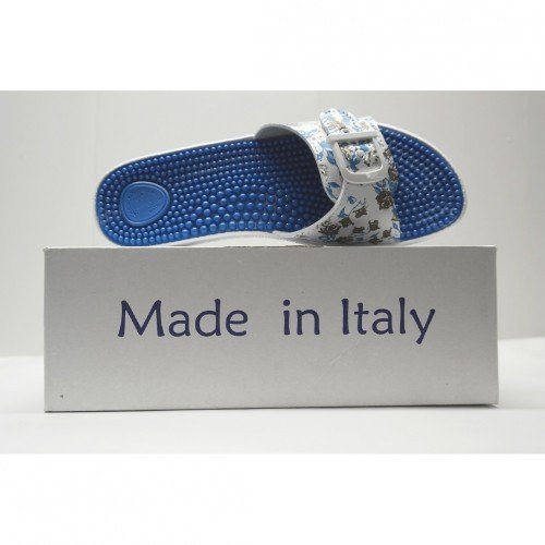 Акупунктурные массажные тапочки SILVA синие Акупунктурные массажные тапочки SILVA синие