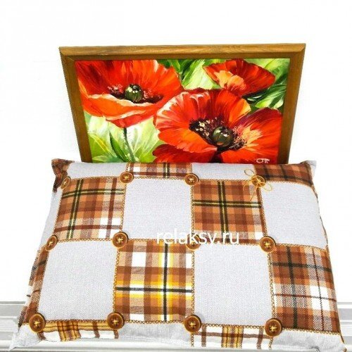 Подушка для сна из гречихи, 50 х 70 см из гречневой лузги Подушка для сна из гречихи, 50 х 70 см из гречневой лузги