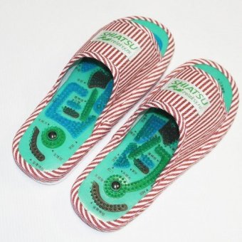 Массажные тапочки Шиацу Розовые