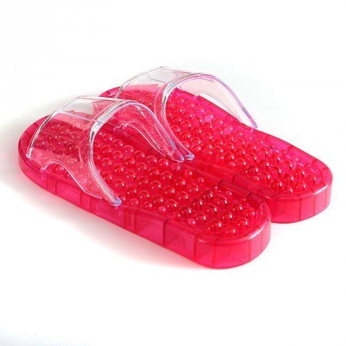 Гелевые массажные тапочки Малина Гелевые массажные тапочки Малина