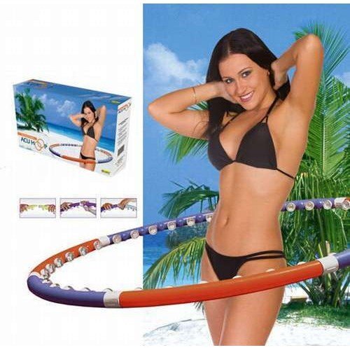 Обруч-тренажер для похудения с ПВХ вставками ПРЕМИУМ