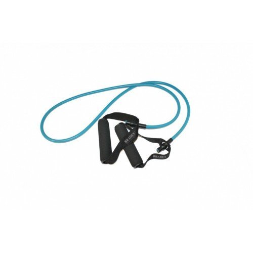 Эспандер трубчатый с ручками, нагрузка до 9 кг, синий Фитнес-резинка