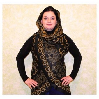 Пончо кейп накидка (круглая)  17