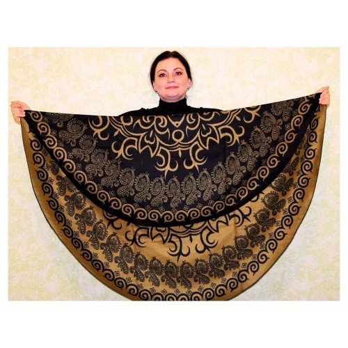 Пончо кейп накидка (круглая)  17