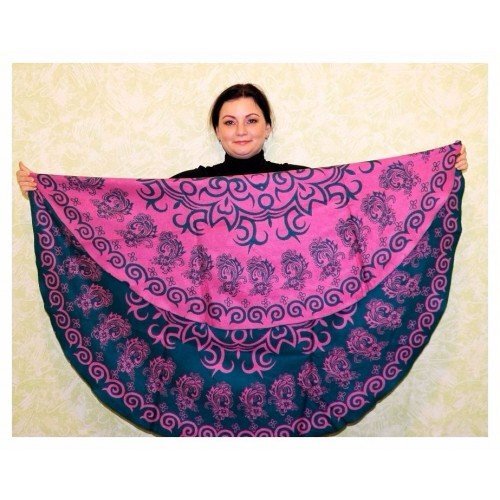 Пончо кейп накидка (круглая)  9