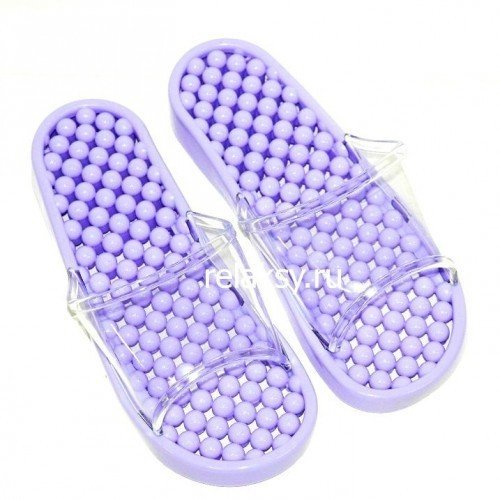 Гелевые массажные тапочки Нежная Сирень мягкая Гелевые массажные тапочки Нежная Сирень мягкая