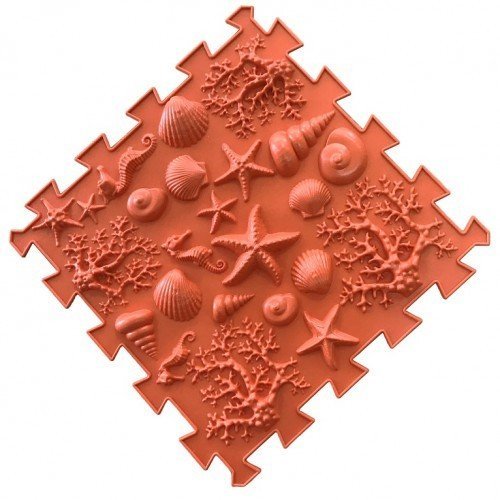 Набор массажный коврик «Орто-Пазл»  Микс Море