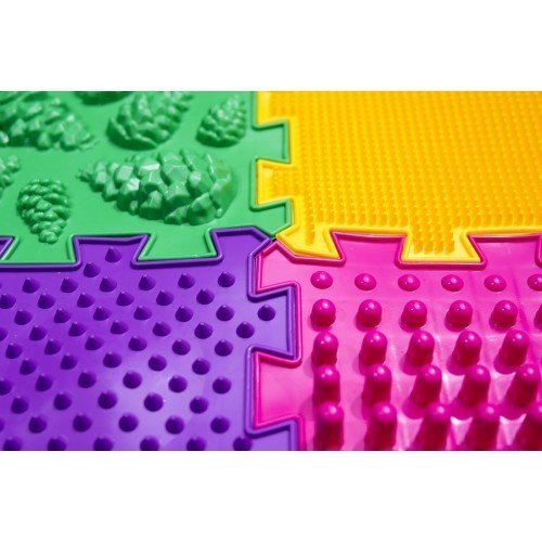 Набор массажный коврик «Орто-Пазл» Микс Лес