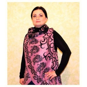 Пончо кейп накидка (круглая) 4