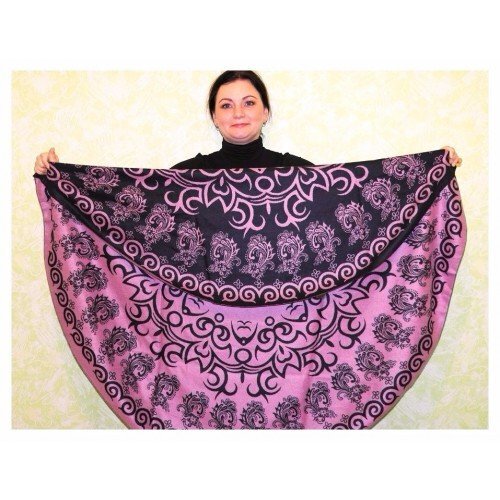 Пончо кейп накидка (круглая) 4