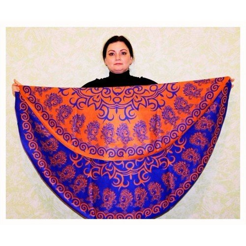 Пончо кейп накидка (круглая) 7