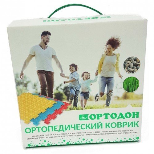 Набор массажный коврик «ОртоДон» Ёлочка, Мягкий