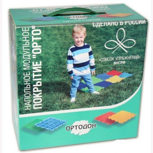 Набор массажный коврик «ОртоДон» Камни, Жесткий