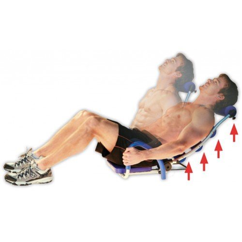 Тренажер для мышц живота, с фиксированным сиденьем ПРЕСС AB Rocket