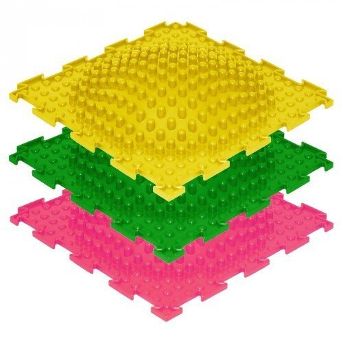 Набор массажный коврик «ОртоДон» Островок, Жесткий