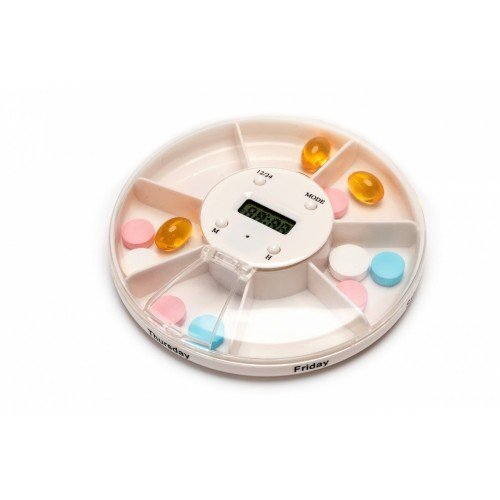 Таблетница недельная с таймером Таблетница недельная с таймером
