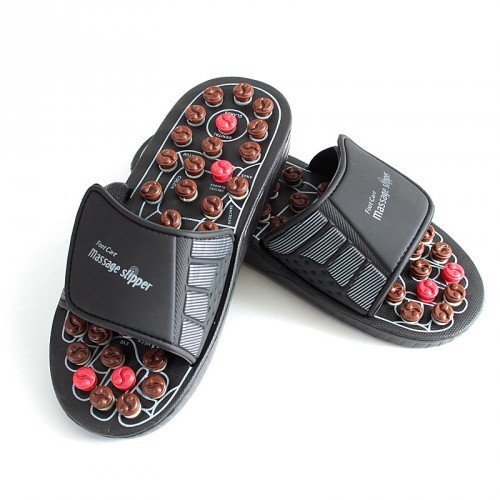 Массажные тапочки с вращающимися массажными элементами Massage Slipper Массажные тапочки с вращающимися массажными элементами Massage Slipper