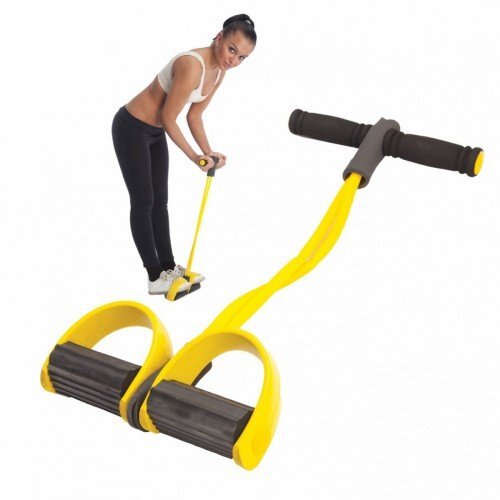 Тренажер для фитнеса с эспандерами ФИТНЕС-ТРЕНЕР