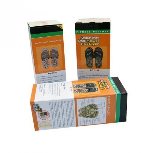 Рефлекторные массажные тапочки Massage Slipper