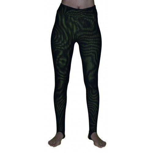 Спортивные леггинсы Муары-М, цвет основы  Cалатовый