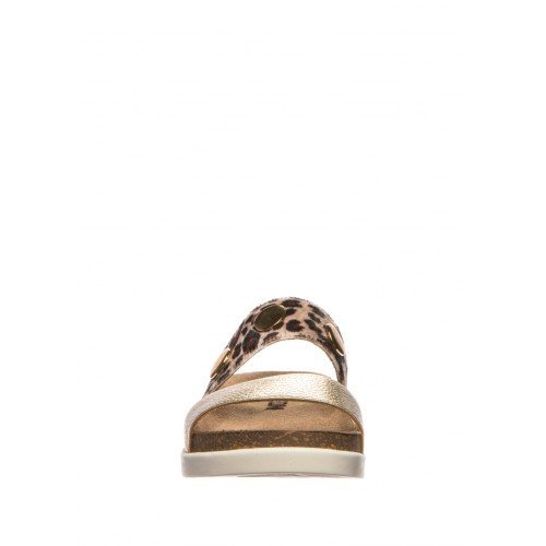 1200 | ЖЕНСКИЕ ТАПОЧКИ-САБО ЗОЛОТИСТЫЙ