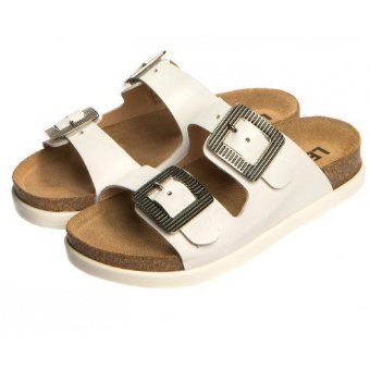 1202 | ЖЕНСКИЕ ТАПОЧКИ-САБО БЕЛЫЙ