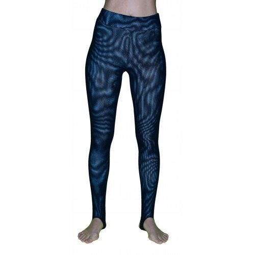 Спортивные леггинсы Муары-М, цвет основы  Голубой