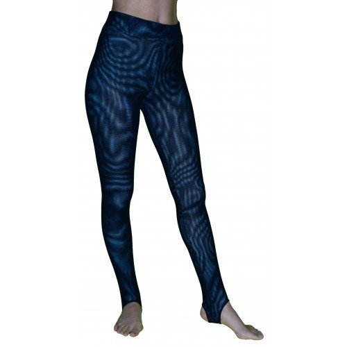 Спортивные леггинсы Муары-М, цвет основы  Голубой