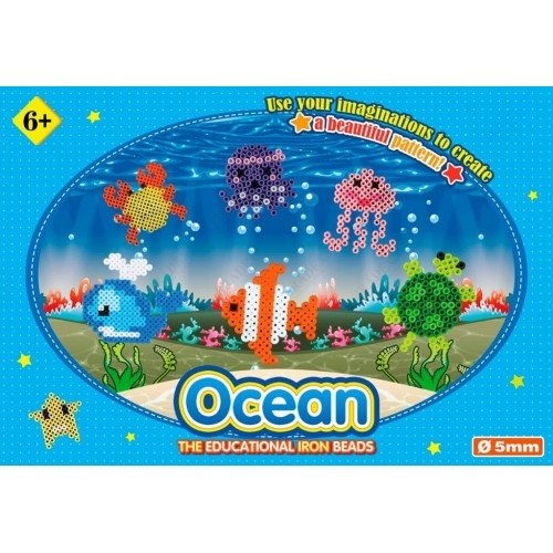 Термомозаика «ПОДВОДНЫЙ МИР» Ironing Beads - Sea