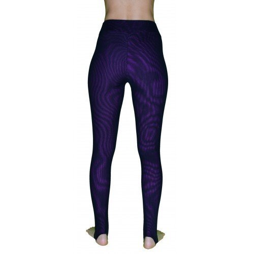 Спортивные леггинсы Муары-М, цвет основы  Фиолетовый