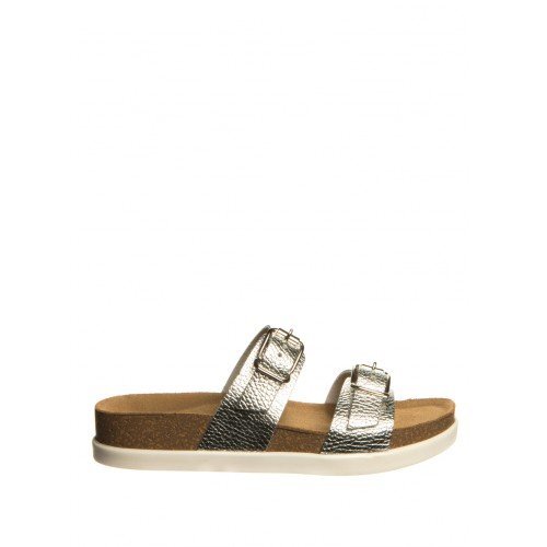 1203 | ЖЕНСКИЕ ТАПОЧКИ-САБО СЕРЕБРИСТЫЙ 1203 | ЖЕНСКИЕ ТАПОЧКИ-САБО СЕРЕБРИСТЫЙ