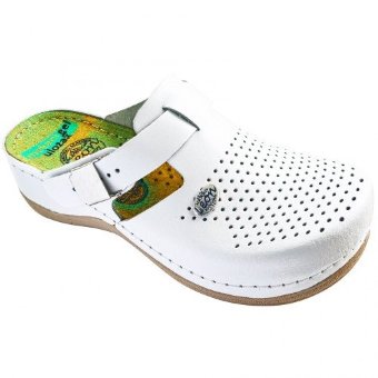 900 | Ортопедические ЖЕНСКИЕ ТАПОЧКИ-САБО БЕЛЫЙ