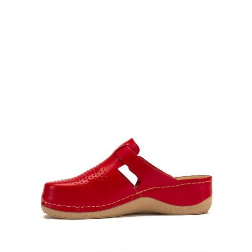 900 | Ортопедические ЖЕНСКИЕ ТАПОЧКИ-САБО КРАСНЫЙ