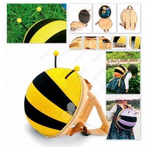 Ранец детский «ПЧЕЛКА» желтый Bumble bee backpack yellow