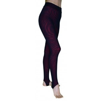 Спортивные леггинсы Муары-М, цвет основы Красный