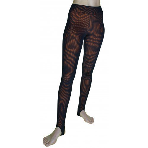 Спортивные леггинсы Муары-М, цвет основы Оранжевый Спортивные леггинсы Муары-М, цвет основы Оранжевый