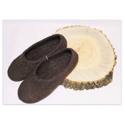 Войлочные домашние  тапочки (Бабушкина Радость)