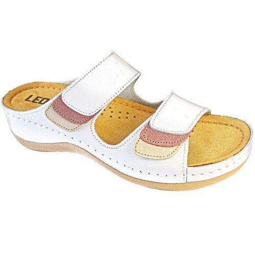 904 | ЖЕНСКИЕ ТАПОЧКИ-САБО БЕЛЫЕ